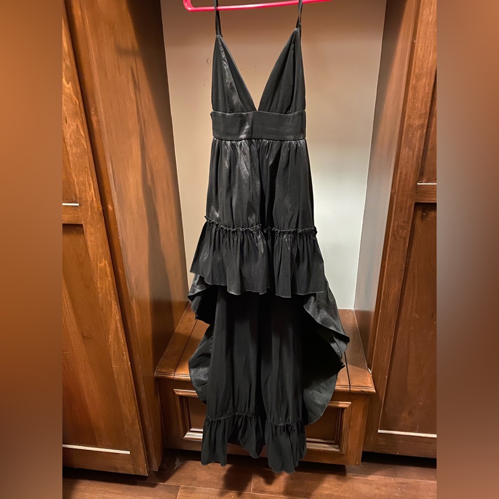 Forever 21 High Low Black evening gown, size medium